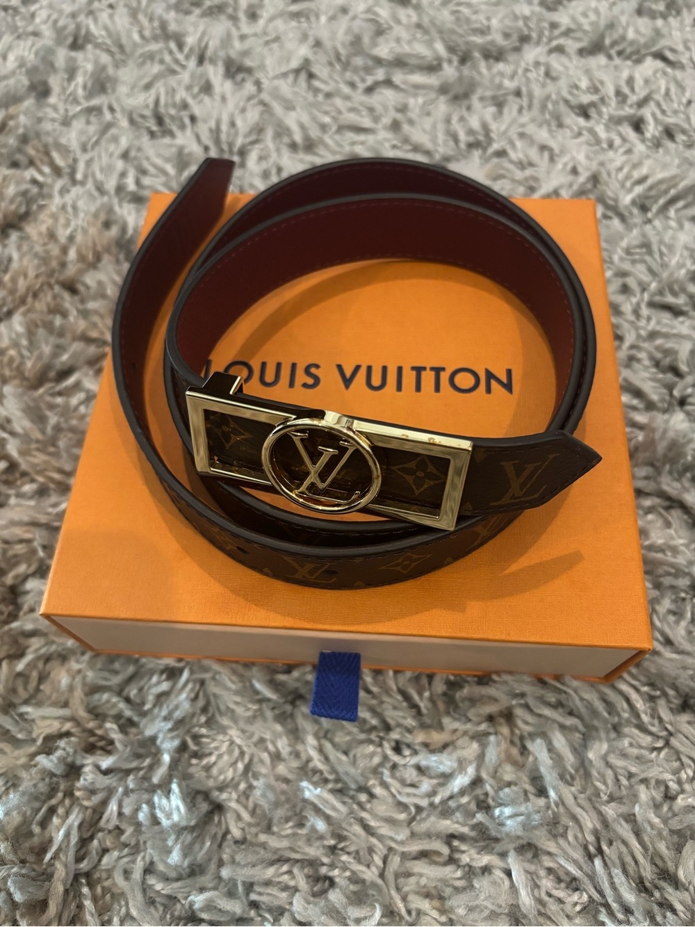 Authentic Louis Vuitton Dauphine Reversible Belt - Picture 3 of 8